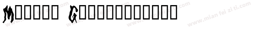 Mighty Goblin字体转换